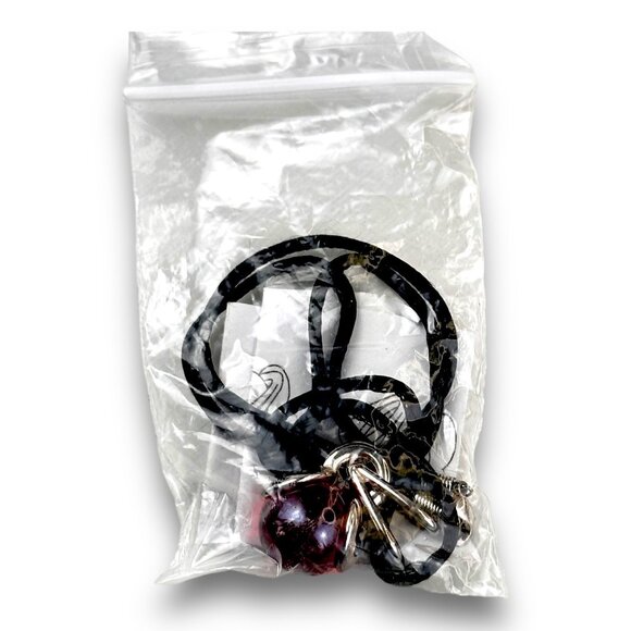 Marble Pop! Necklace With Interchangeable Marbles Unique & Fun Accessory 18" Adj - Picture 6 of 11